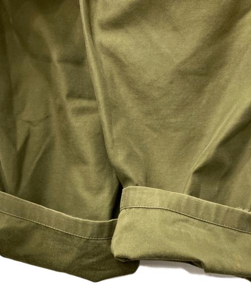CIOTA（シオタ）CIOTA (シオタ) スビンコットンバックサテンベイカーパン カーキ サイズ:4の古着・服飾アイテム