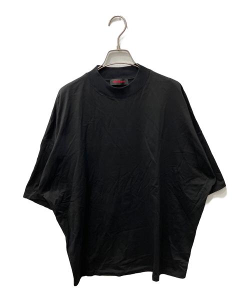 CABAN（キャバン）CABaN (キャバン) コットン ドロップショルダークルーネックプルオーバー ブラック サイズ:FREEの古着・服飾アイテム