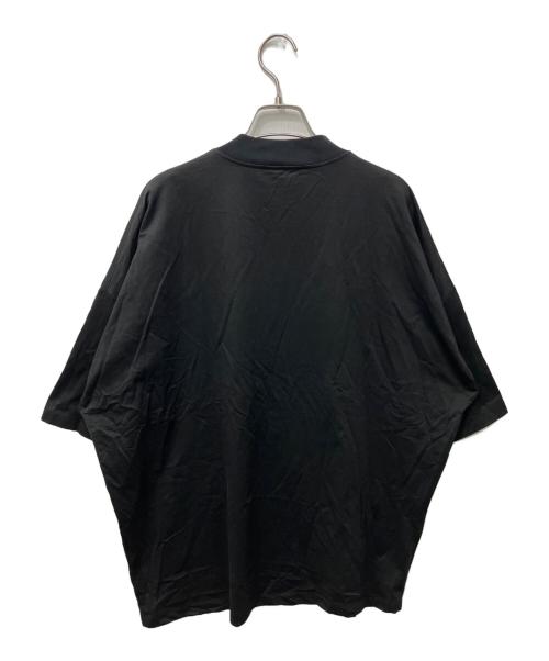 CABAN（キャバン）CABaN (キャバン) コットン ドロップショルダークルーネックプルオーバー ブラック サイズ:FREEの古着・服飾アイテム