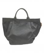 HENDER SCHEMEエンダースキーマ）の古着「2tuck tote M / トートバッグ(ツータックトート)」｜ブラック