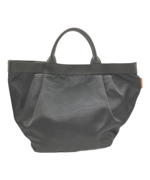 HENDER SCHEME（エンダースキーマ）Hender Scheme (エンダースキーマ) 2tuck tote M / トートバッグ(ツータックトート) ブラックの古着・服飾アイテム