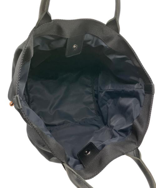 HENDER SCHEME（エンダースキーマ）Hender Scheme (エンダースキーマ) 2tuck tote M / トートバッグ(ツータックトート) ブラックの古着・服飾アイテム