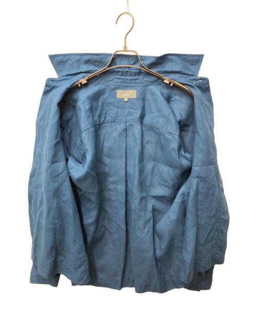 MARGARET HOWELL（マーガレットハウエル）MARGARET HOWELL (マーガレットハウエル) SHIRTING LINEN SHIRT / リネンシャツ ブルー サイズ:Sの古着・服飾アイテム