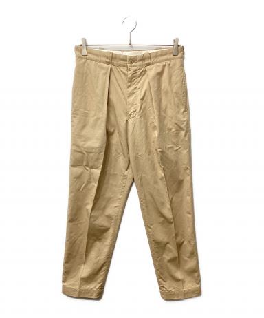 中古・古着通販】MARKAWARE (マーカウェア) FRONT PLEATS PEGTOP