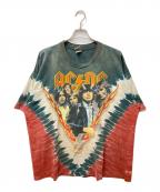 LIQUID BLUEリキッドブルー）の古着「00's AC/DC Highway to Hell/ハイウェイトゥーヘル バンドTシャツ」｜グレー × バーガンディー