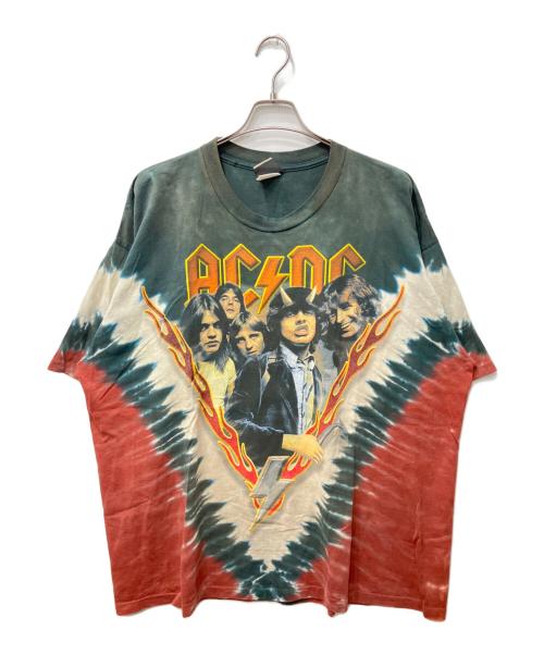 LIQUID BLUE（リキッドブルー）LIQUID BLUE (リキッドブルー) 00's AC/DC Highway to Hell/ハイウェイトゥーヘル バンドTシャツ グレー × バーガンディー サイズ:XXLの古着・服飾アイテム