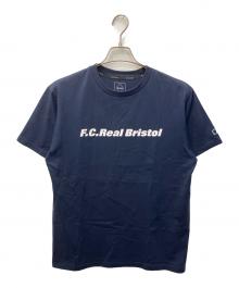 F.C.R.B.（エフシーレアルブリストル）の古着「ロゴTシャツ」｜ネイビー