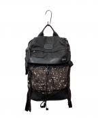 TUMIトゥミ）の古着「Kinser フラップバックパック」｜ブラック×ブラウン