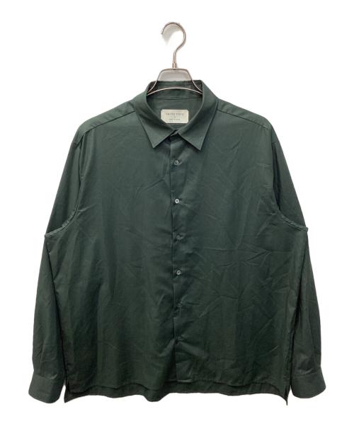 UNITED TOKYO（ユナイテッドトーキョー）UNITED TOKYO (ユナイテッドトーキョー) DRY RAYON/ドライレーヨン リラックスシャツ グリーン サイズ:3の古着・服飾アイテム