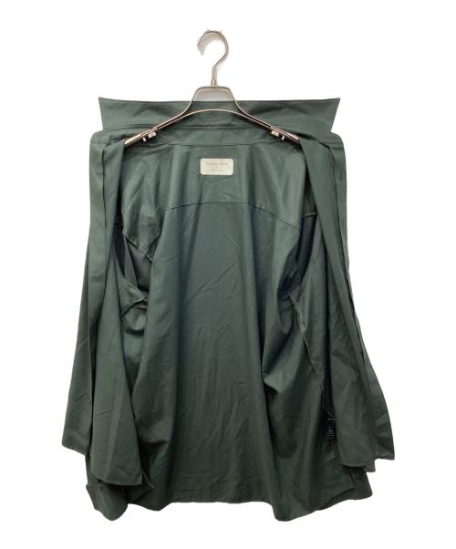 UNITED TOKYO（ユナイテッドトーキョー）UNITED TOKYO (ユナイテッドトーキョー) DRY RAYON/ドライレーヨン リラックスシャツ グリーン サイズ:3の古着・服飾アイテム