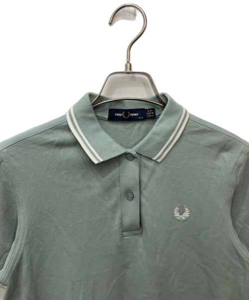 FRED PERRY（フレッドペリー）FRED PERRY (フレッドペリー) ポロシャツ グリーン サイズ:34の古着・服飾アイテム