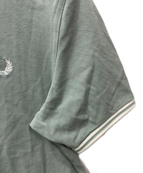 FRED PERRY（フレッドペリー）FRED PERRY (フレッドペリー) ポロシャツ グリーン サイズ:34の古着・服飾アイテム