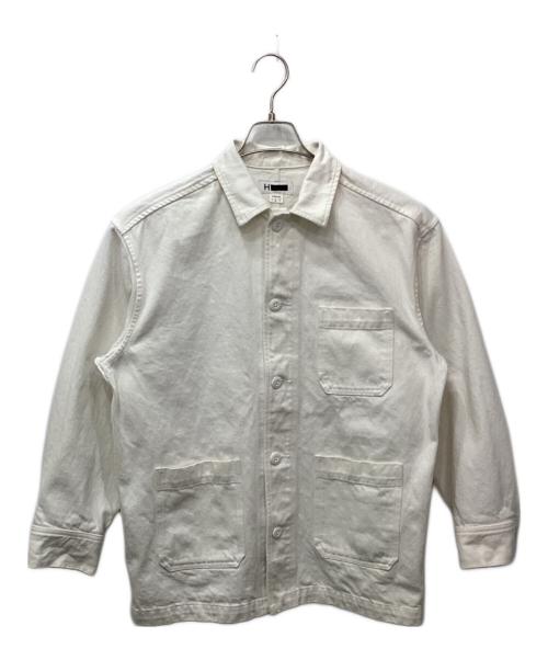 H BEAUTY&YOUTH（エイチ ビューティー&ユース）H BEAUTY&YOUTH (エイチ ビューティー&ユース) Workers Jackets（ワーカーズジャケット） ホワイト サイズ:Mの古着・服飾アイテム
