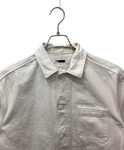 H BEAUTY&YOUTH（エイチ ビューティー&ユース）H BEAUTY&YOUTH (エイチ ビューティー&ユース) Workers Jackets（ワーカーズジャケット） ホワイト サイズ:Mの古着・服飾アイテム