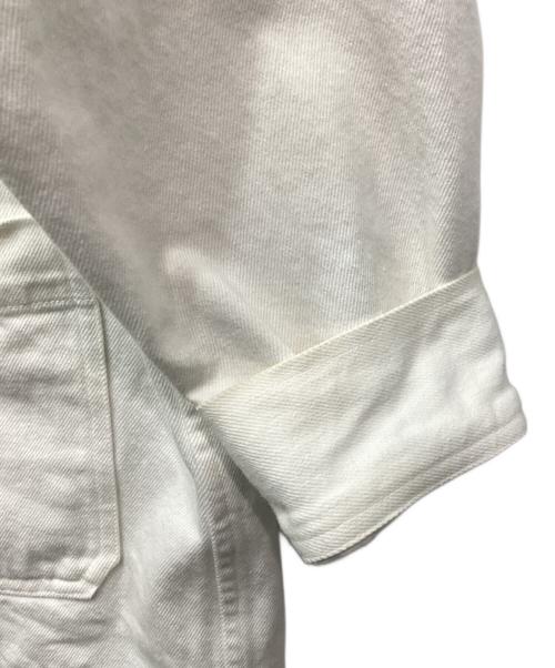 H BEAUTY&YOUTH（エイチ ビューティー&ユース）H BEAUTY&YOUTH (エイチ ビューティー&ユース) Workers Jackets（ワーカーズジャケット） ホワイト サイズ:Mの古着・服飾アイテム