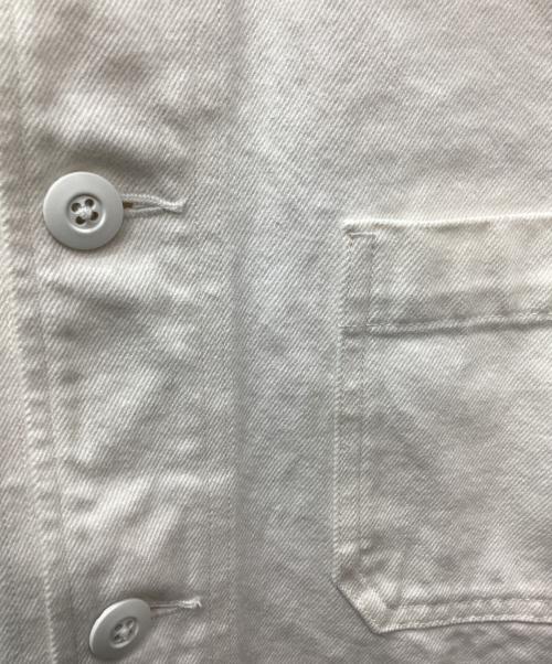 H BEAUTY&YOUTH（エイチ ビューティー&ユース）H BEAUTY&YOUTH (エイチ ビューティー&ユース) Workers Jackets（ワーカーズジャケット） ホワイト サイズ:Mの古着・服飾アイテム