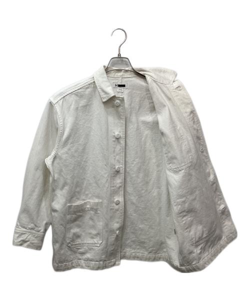 H BEAUTY&YOUTH（エイチ ビューティー&ユース）H BEAUTY&YOUTH (エイチ ビューティー&ユース) Workers Jackets（ワーカーズジャケット） ホワイト サイズ:Mの古着・服飾アイテム