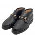 GUCCI（グッチ）の古着「ホースビッモカシンブーツ」｜ブラック