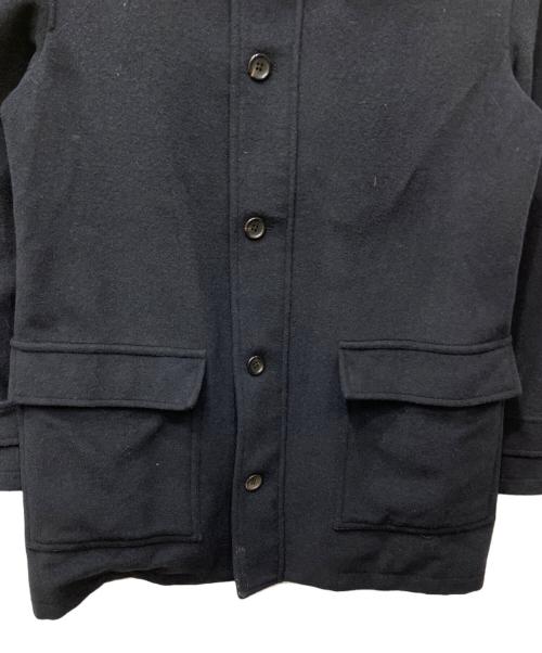 J.PRESS（ジェイプレス）J.PRESS (ジェイプレス) カシミヤ混ウールステンカラーPコート ネイビー サイズ:160の古着・服飾アイテム