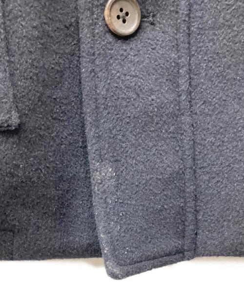 J.PRESS（ジェイプレス）J.PRESS (ジェイプレス) カシミヤ混ウールステンカラーPコート ネイビー サイズ:160の古着・服飾アイテム