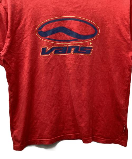 VANS（ヴァンズ）VANS (ヴァンズ) 00's サーフプリントTシャツ レッド サイズ:Mの古着・服飾アイテム