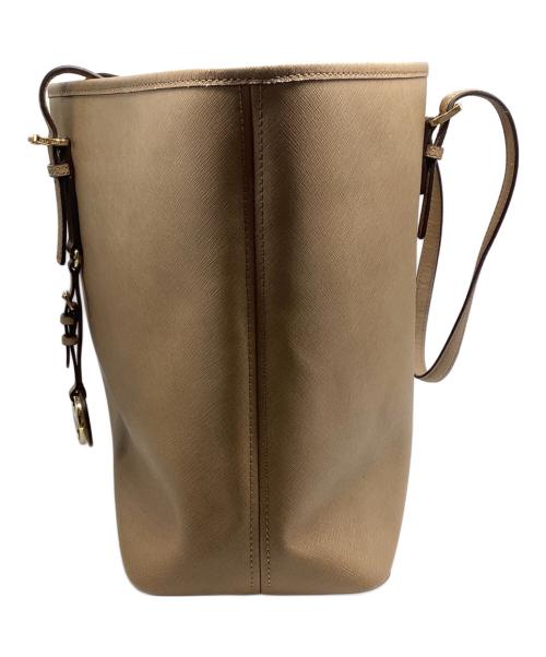 MICHAEL KORS（マイケルコース）MICHAEL KORS (マイケルコース) トートバッグ ベージュの古着・服飾アイテム