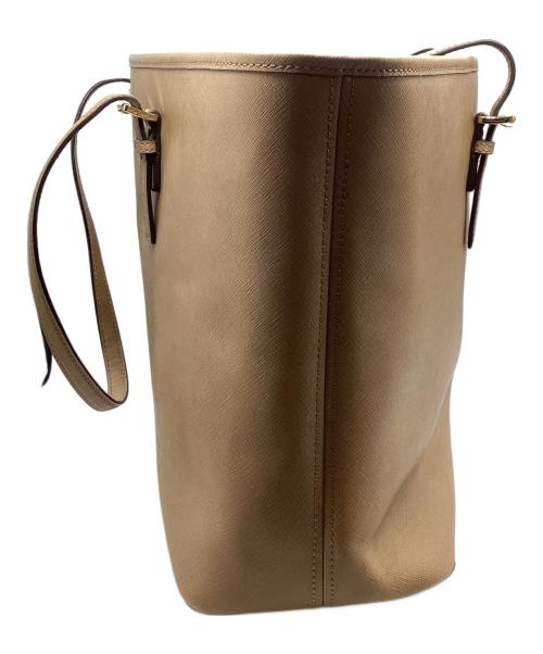 MICHAEL KORS（マイケルコース）MICHAEL KORS (マイケルコース) トートバッグ ベージュの古着・服飾アイテム