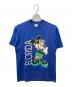 velva sheen（ベルバシーン）の古着「ミッキーマウスプリントTシャツ」｜ブルー