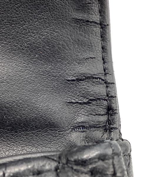 BALLY（バリー）BALLY (バリー) キルトレザーチェーンショルダーバッグ ブラックの古着・服飾アイテム