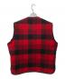 WOOLRICH (ウールリッチ) バッファローチェックウール裏ボアベスト レッド サイズ:L：7000円