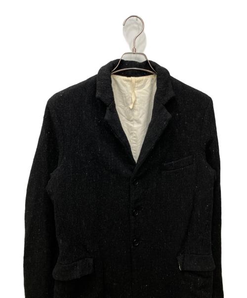 Bergfabel（バーグファベル）Bergfabel (バーグファベル) ウールコート ブラック サイズ:表記無しの古着・服飾アイテム