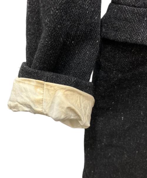 Bergfabel（バーグファベル）Bergfabel (バーグファベル) ウールコート ブラック サイズ:表記無しの古着・服飾アイテム