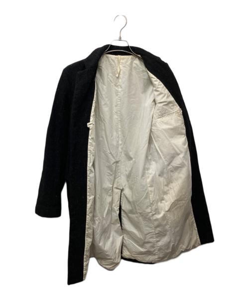 Bergfabel（バーグファベル）Bergfabel (バーグファベル) ウールコート ブラック サイズ:表記無しの古着・服飾アイテム