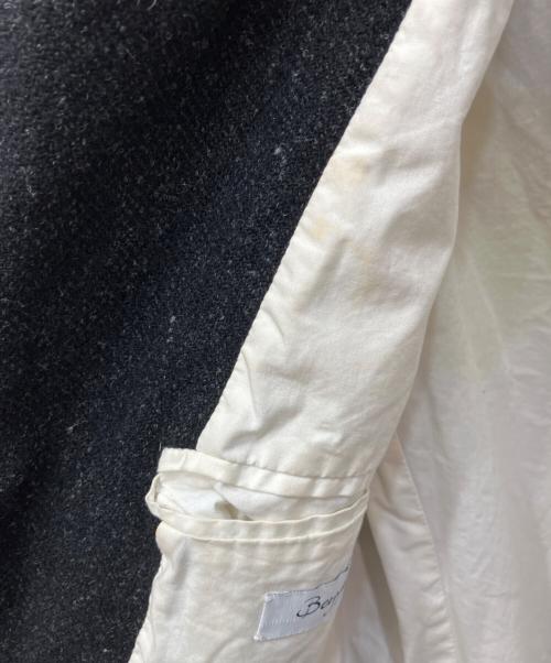 Bergfabel（バーグファベル）Bergfabel (バーグファベル) ウールコート ブラック サイズ:表記無しの古着・服飾アイテム