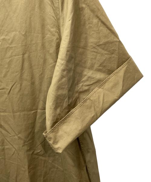 POSTELEGANT（ポステレガント）POSTELEGANT (ポステレガント) 半袖ワンピース ベージュ サイズ:Sの古着・服飾アイテム
