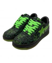 A BATHING APE×Razer（アベイシングエイプ×レイザー）の古着「NEON CAMO BAPE STA（ネオンカモベイプスター）」｜ブラック×グリーン