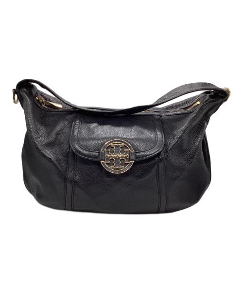 TORY BURCH（トリーバーチ）TORY BURCH (トリーバーチ) amanda hobo bag （アマンダホーボーバッグ） ブラックの古着・服飾アイテム