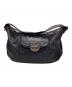 TORY BURCH（トリーバーチ）の古着「amanda hobo bag （アマンダホーボーバッグ）」｜ブラック