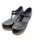 UGGアグ）の古着「ウェッジソールサンダル」｜ブラック