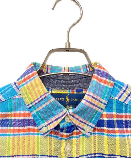 POLO RALPH LAUREN（ポロ・ラルフローレン）POLO RALPH LAUREN (ポロ・ラルフローレン) マドラスチェックBDシャツ マルチカラー サイズ:Lの古着・服飾アイテム
