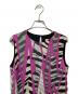 Emilio Pucci (エミリオ プッチ) 総柄シルク混ノースリーブワンピース パープル サイズ:36：8000円