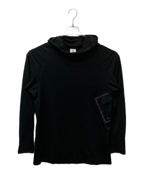 NIKE ACG（ナイキエーシージー）NIKE ACG (ナイキエーシージー) カットソーフーディー ブラック サイズ:Lの古着・服飾アイテム