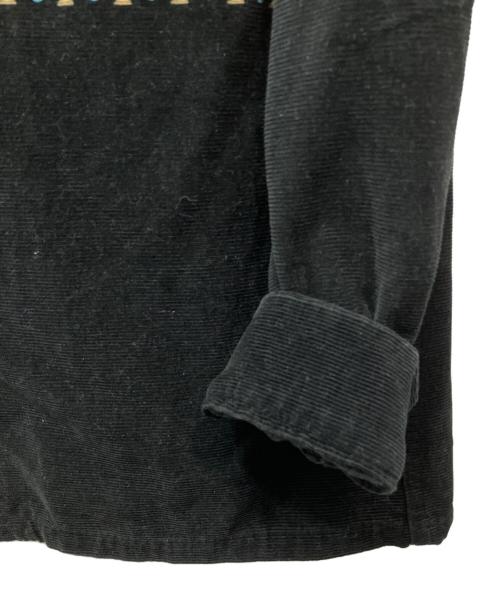 STYLE EYES（スタイルアイズ）STYLE EYES (スタイルアイズ) Elvis Dot Open Shirt（エルビスドットオープンシャツ） ブラック×スカイブルー サイズ:Lの古着・服飾アイテム