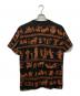FRUIT OF THE LOOM (フルーツオブザルーム) 全面プリントTシャツ ブラック サイズ:L：10000円
