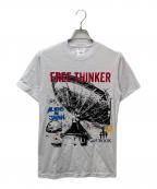 billyracxx×jeffrey crookビリーラックス×）の古着「半袖Tシャツ」｜ホワイト