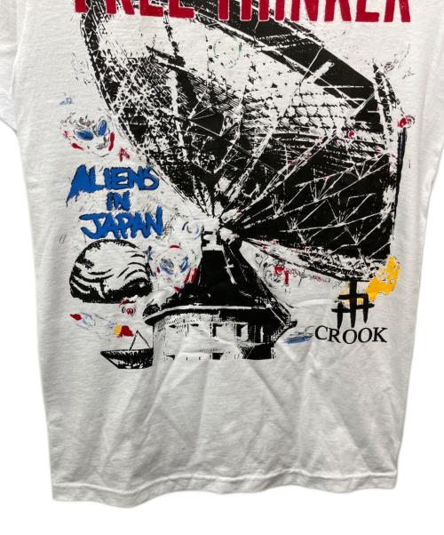 billyracxx（ビリーラックス）billyracxx (ビリーラックス) jeffrey crook 半袖Tシャツ ホワイト サイズ:Sの古着・服飾アイテム