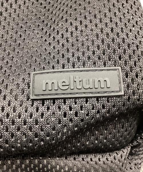 meltum（メルタム）MELTUM (メルタム) MESH RUCKSACK （メッシュリュックサック） ブラックの古着・服飾アイテム