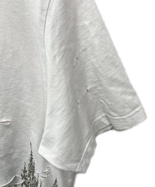 Wasted Paris（ウェイステッドパリス）WASTED PARIS (ウェイステッドパリス) Stronghold T-Shirt（ストロングホールド） ホワイト サイズ:Sの古着・服飾アイテム