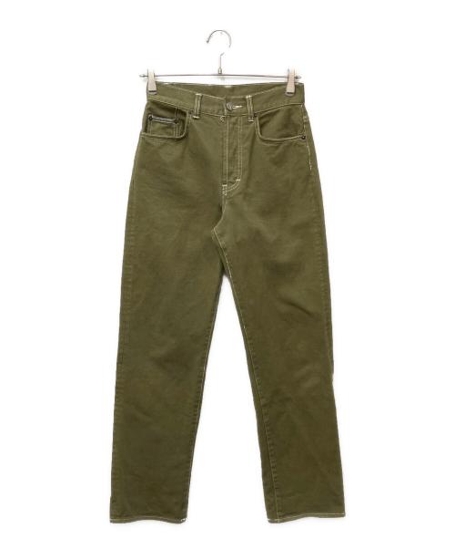 Calvin Klein Jeans（カルバンクラインジーンズ）Calvin Klein Jeans (カルバンクラインジーンズ) テーパードパンツ オリーブ サイズ:W28の古着・服飾アイテム
