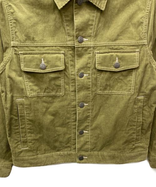 GRAMICCI（グラミチ）GRAMICCI (グラミチ) CORDUROY TRUCKER JACKET（コーデュロイトラッカージャケット） オリーブ サイズ:Sの古着・服飾アイテム